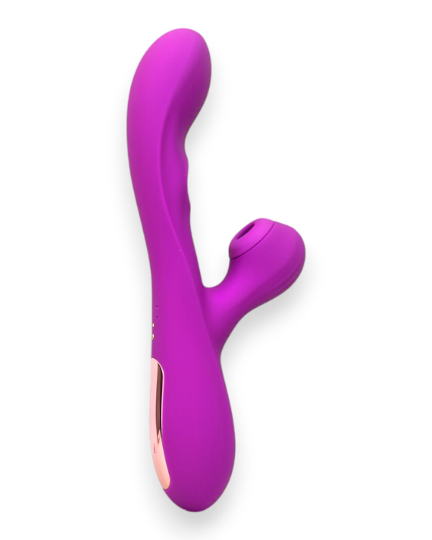 Vibrador Intense Licker con succionador de clítoris, pulsaciones internas y 10 funciones, vibrador innovador Glow & Vibe.