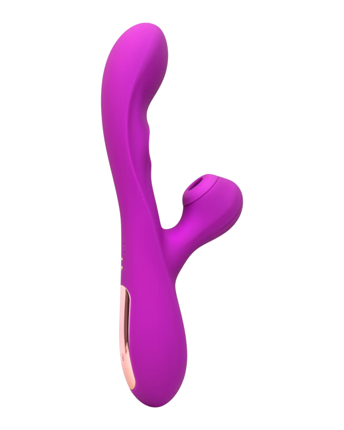 Vibrador Intense Licker con succionador de clítoris, pulsaciones internas y 10 funciones, vibrador innovador Glow & Vibe.