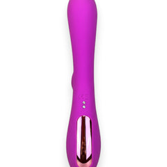 Vibrador Intense Licker con succionador de clítoris, pulsaciones internas y 10 funciones, vibrador innovador Glow & Vibe.