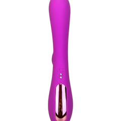 Vibrador Intense Licker con succionador de clítoris, pulsaciones internas y 10 funciones, vibrador innovador Glow & Vibe.