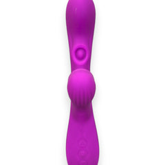 Vibrador Intense Licker con succionador de clítoris, pulsaciones internas y 10 funciones, vibrador innovador Glow & Vibe.