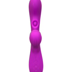 Vibrador Intense Licker con succionador de clítoris, pulsaciones internas y 10 funciones, vibrador innovador Glow & Vibe.