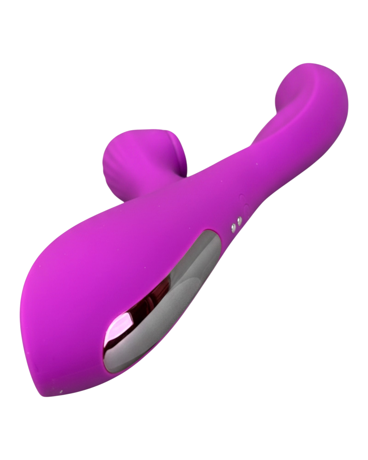 Vibrador Intense Licker con succionador de clítoris, pulsaciones internas y 10 funciones, vibrador innovador Glow & Vibe.