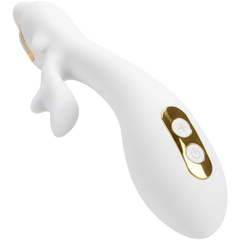 Vibrador Moose Desire con 8 funciones de vibración, estimulación de punto G y clítoris, diseño elegante y potente Glow & Vibe.