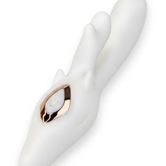 Vibrador Moose Desire con 9 funciones de vibración, estimulación de punto G y clítoris, diseño elegante y potente Glow & Vibe.