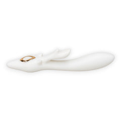 Vibrador Moose Desire con 9 funciones de vibración, estimulación de punto G y clítoris, diseño elegante y potente Glow & Vibe.