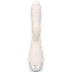 Vibrador Fun Touch de doble estimulación punto G y clítoris, con 10 funciones y diseño juvenil Glow & Vibe.