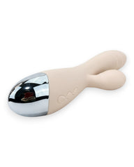Vibrador Fun Touch de doble estimulación punto G y clítoris, con 10 funciones y diseño juvenil Glow & Vibe.
