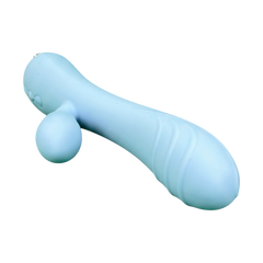 Vibrador Fun Touch de doble estimulación punto G y clítoris, con 10 funciones y diseño juvenil Glow & Vibe.