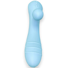 Vibrador Fun Touch de doble estimulación punto G y clítoris, con 10 funciones y diseño juvenil Glow & Vibe.