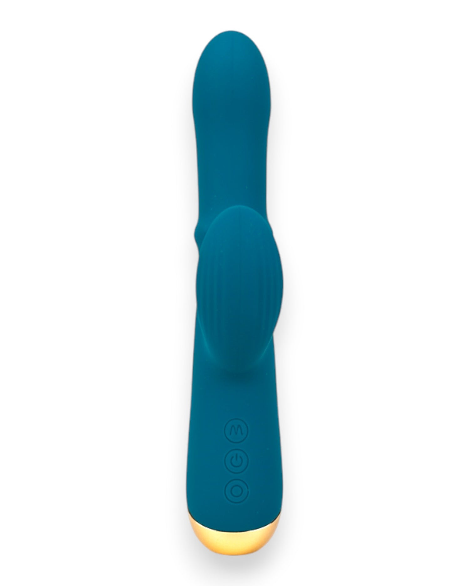 Vibrador Babo con anillo deslizante de balines y estimulador de punto G y clítoris, diseño versátil y potente Glow & Vibe.