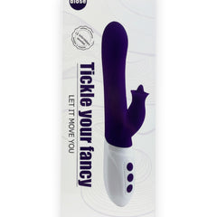 Vibrador Diose con rotación, punto G y estimulador tipo lengua, diseño innovador y sofisticado Glow & Vibe.