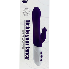 Vibrador Diose con rotación, punto G y estimulador tipo lengua, diseño innovador y sofisticado Glow & Vibe.