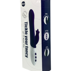 Vibrador Diose con rotación, punto G y estimulador tipo lengua, diseño innovador y sofisticado Glow & Vibe.
