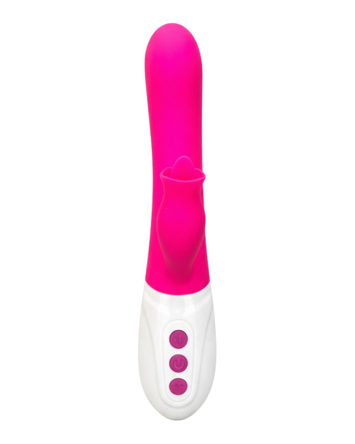 Vibrador Diose con rotación, punto G y estimulador tipo lengua, diseño innovador y sofisticado Glow & Vibe.