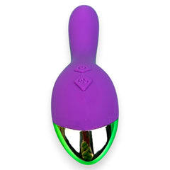 Vibrador Flaminglow con 9 funciones de estimulación punto G, diseño elegante y potente, Glow & Vibe vibrador exótico.