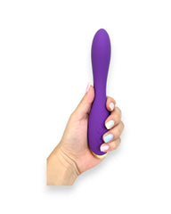 Vibrador Flaminglow con 9 funciones de estimulación punto G, diseño elegante y potente, Glow & Vibe vibrador exótico.