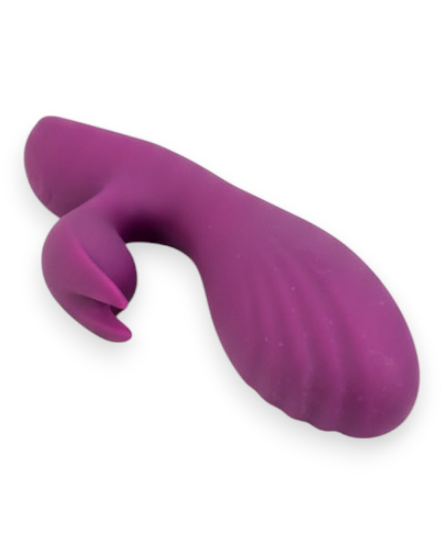 Vibrador Demon Duo con doble estimulación de punto G y clítoris, 10 funciones vibrantes, diseño provocador Glow & Vibe.