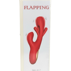 Vibrador Intense Motion con estimulador móvil de punto G y vibración fuerte en el clítoris, diseño potente Glow & Vibe.