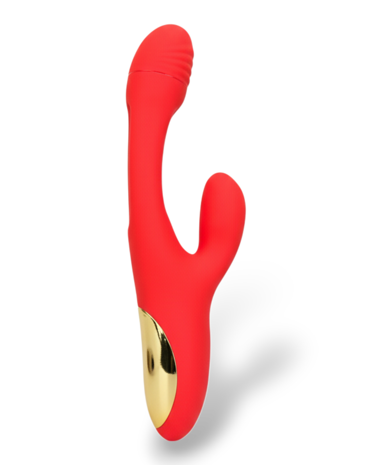 Vibrador Intense Motion con estimulador móvil de punto G y vibración fuerte en el clítoris, diseño potente Glow & Vibe.