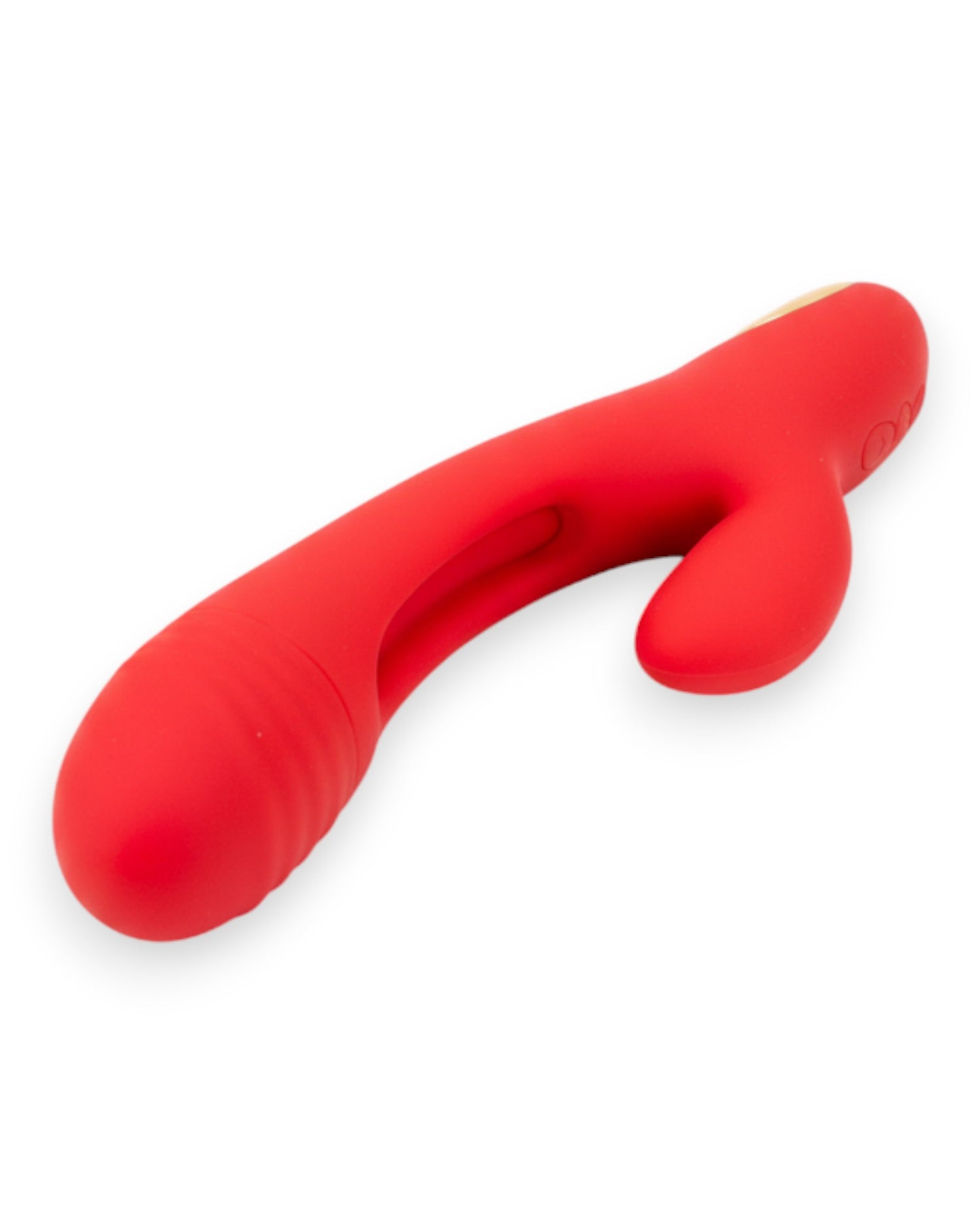 Vibrador Intense Motion con estimulador móvil de punto G y vibración fuerte en el clítoris, diseño potente Glow & Vibe.