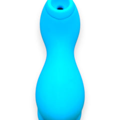Estimulador clitorial Dino con 7 funciones de succión, diseño tierno y divertido Glow & Vibe.