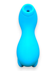 Estimulador clitorial Dino con 7 funciones de succión, diseño tierno y divertido Glow & Vibe.