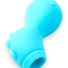 Estimulador clitorial Dino con 7 funciones de succión, diseño tierno y divertido Glow & Vibe.