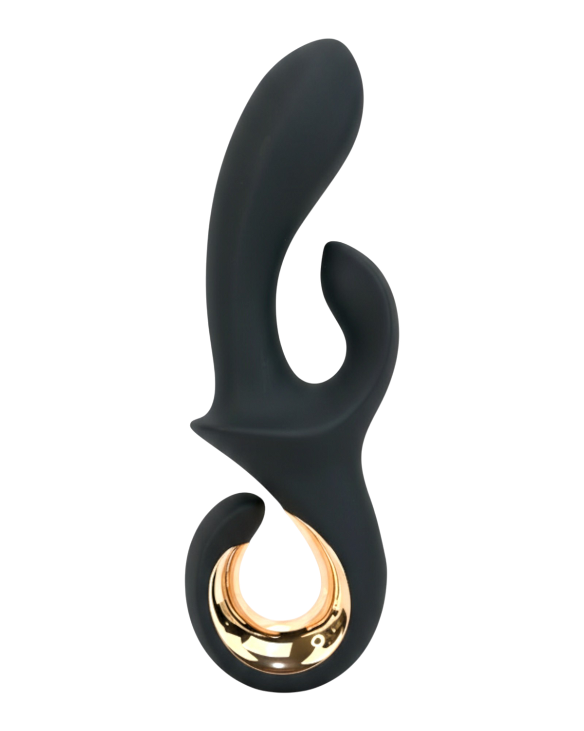 Vibrador Moonlight Rabbit con 10 funciones para punto G y clítoris, diseño sofisticado y elegante Glow & Vibe.