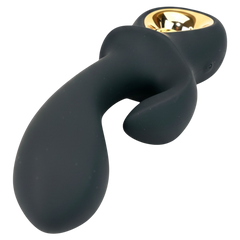 Vibrador Moonlight Rabbit con 10 funciones para punto G y clítoris, diseño sofisticado y elegante Glow & Vibe.