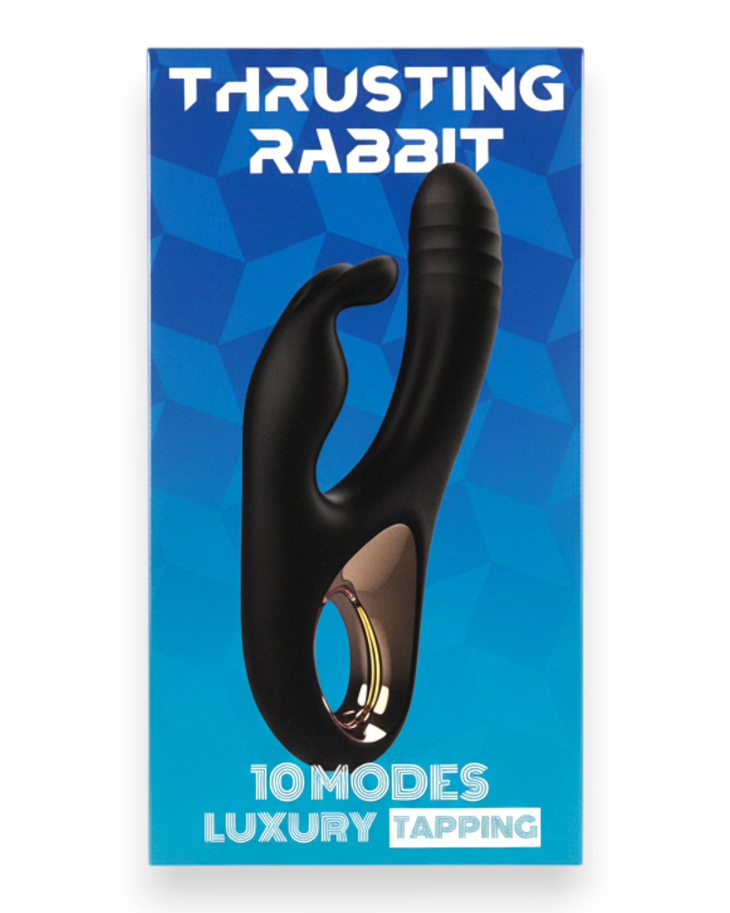Vibrador Teresa Rabbit con doble motor, pistón para punto G y estimulador de clítoris tipo conejo, diseño elegante Glow & Vibe.