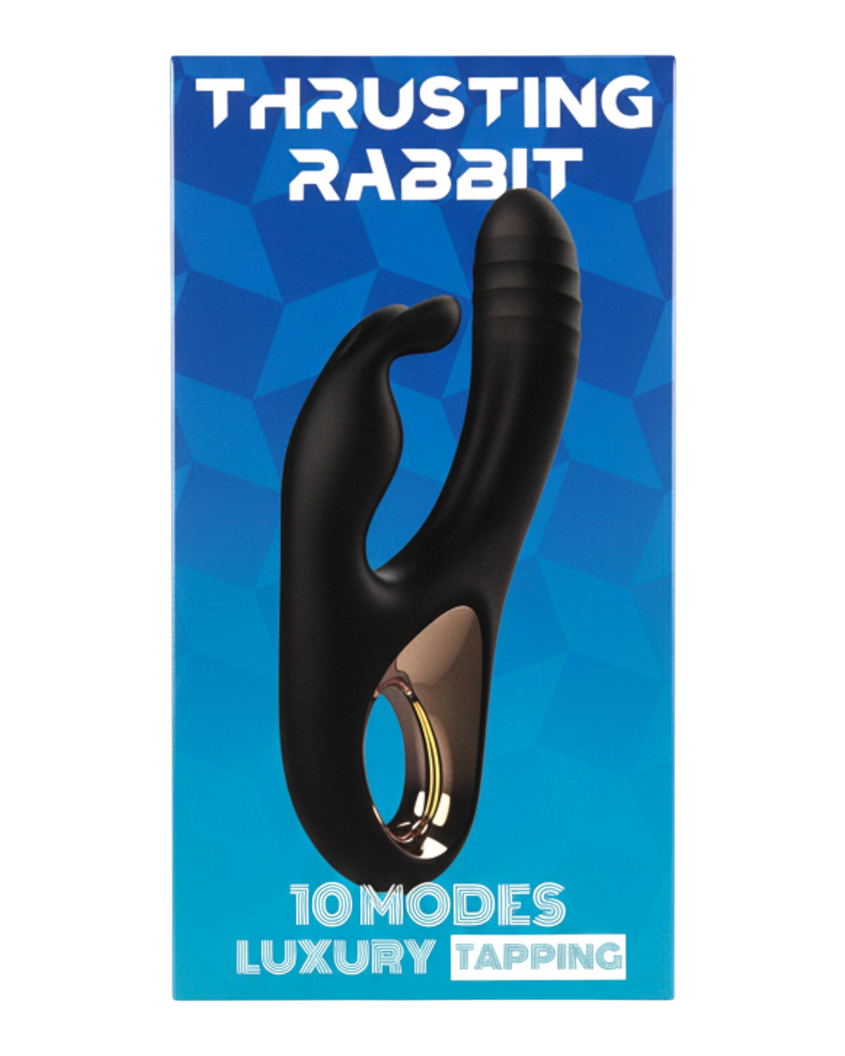 Vibrador Teresa Rabbit con doble motor, pistón para punto G y estimulador de clítoris tipo conejo, diseño elegante Glow & Vibe.