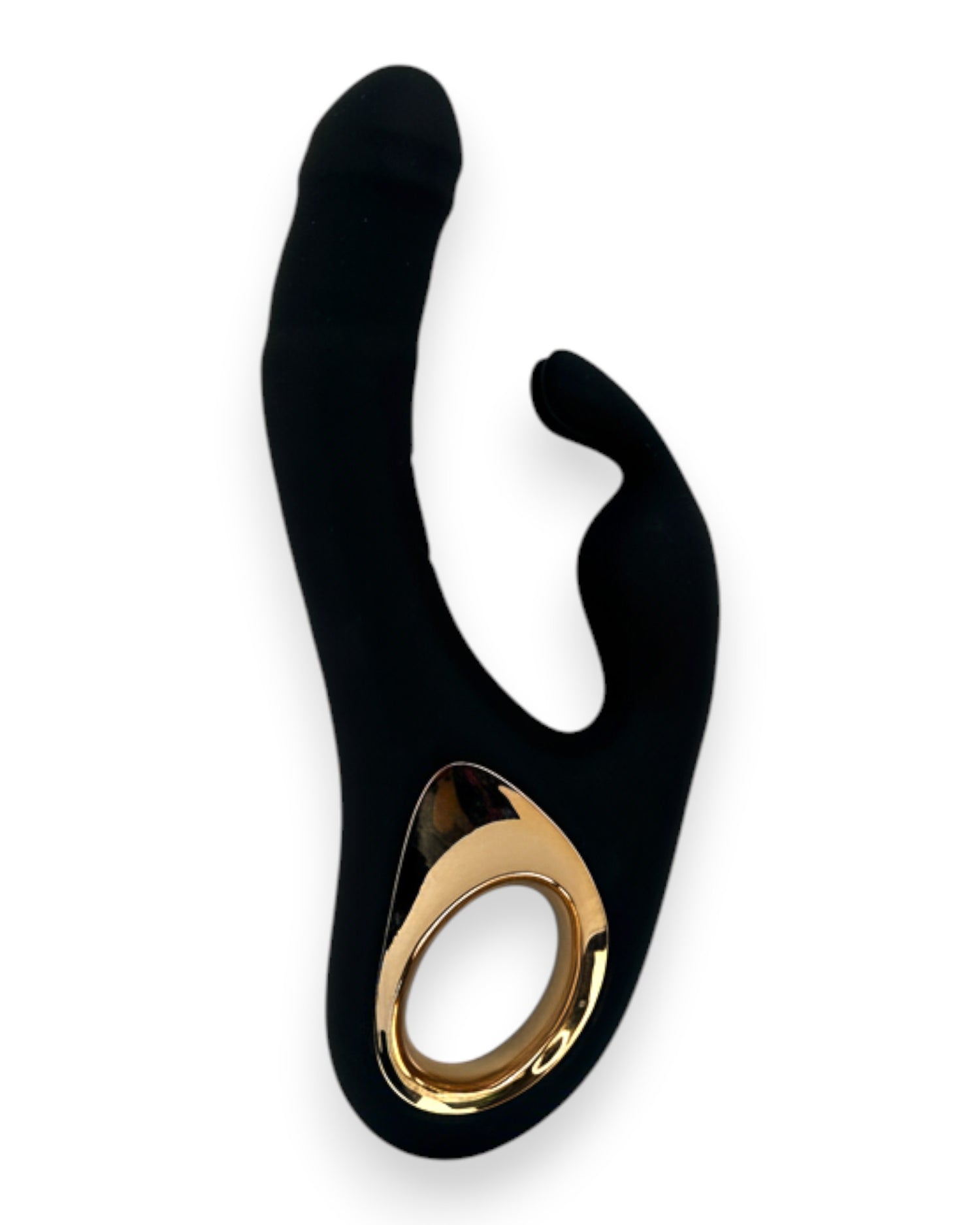 Vibrador Teresa Rabbit con doble motor, pistón para punto G y estimulador de clítoris tipo conejo, diseño elegante Glow & Vibe.