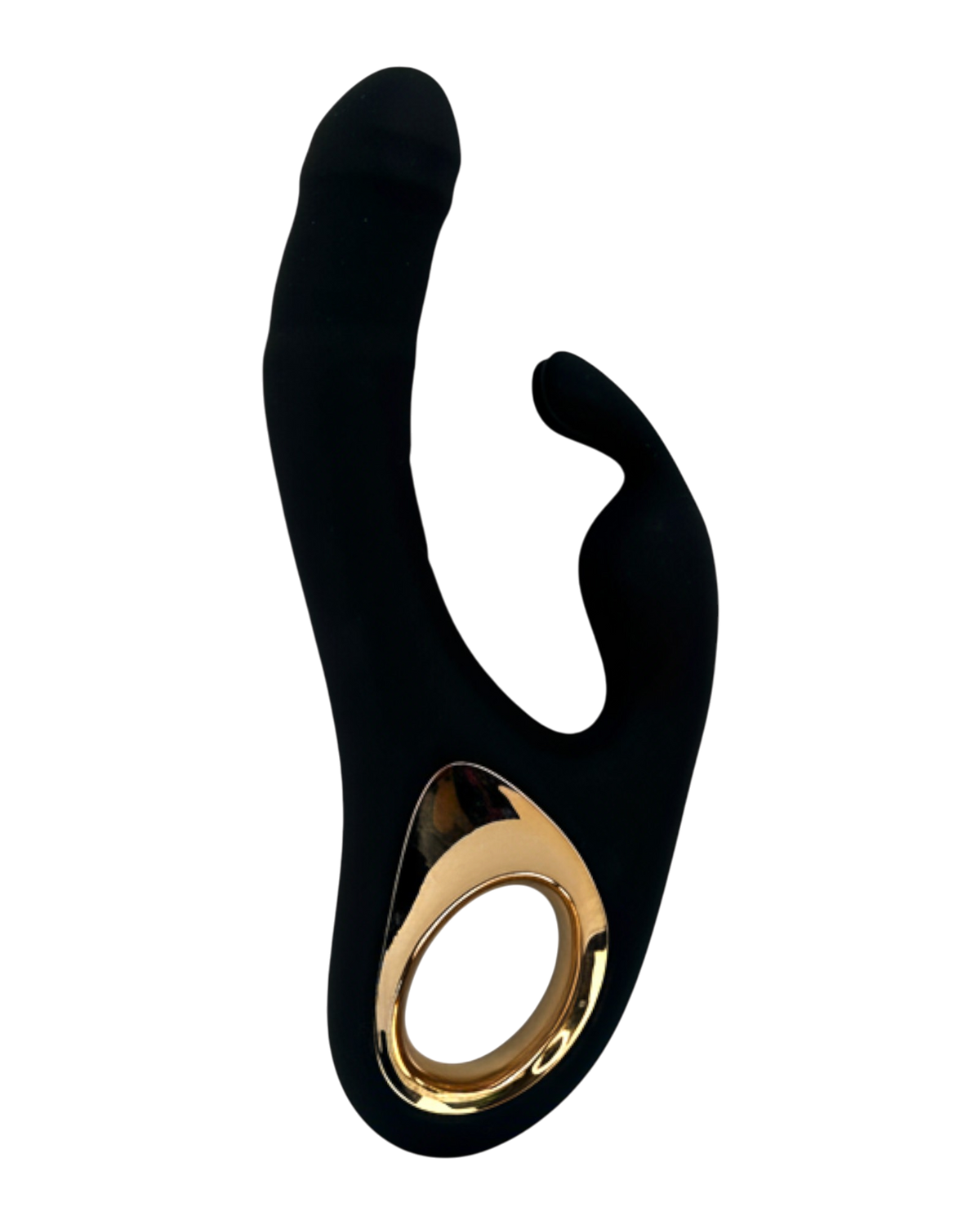 Vibrador Teresa Rabbit con doble motor, pistón para punto G y estimulador de clítoris tipo conejo, diseño elegante Glow & Vibe.
