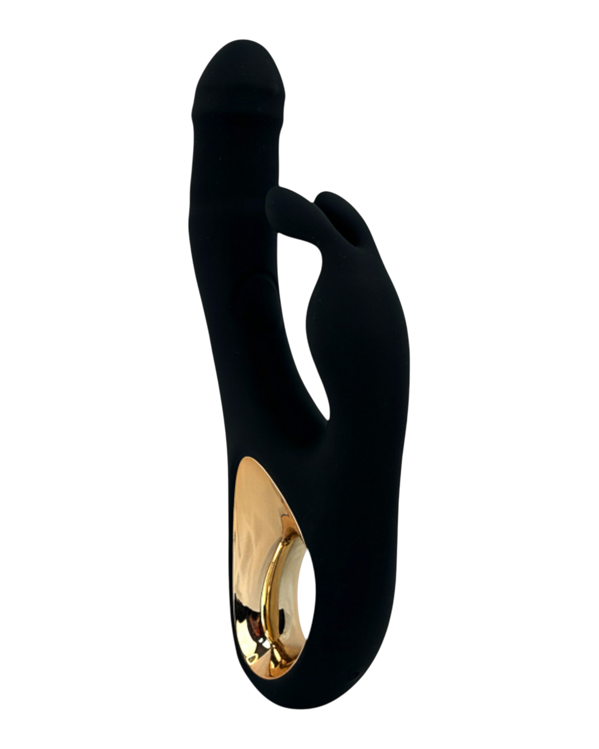Vibrador Teresa Rabbit con doble motor, pistón para punto G y estimulador de clítoris tipo conejo, diseño elegante Glow & Vibe.