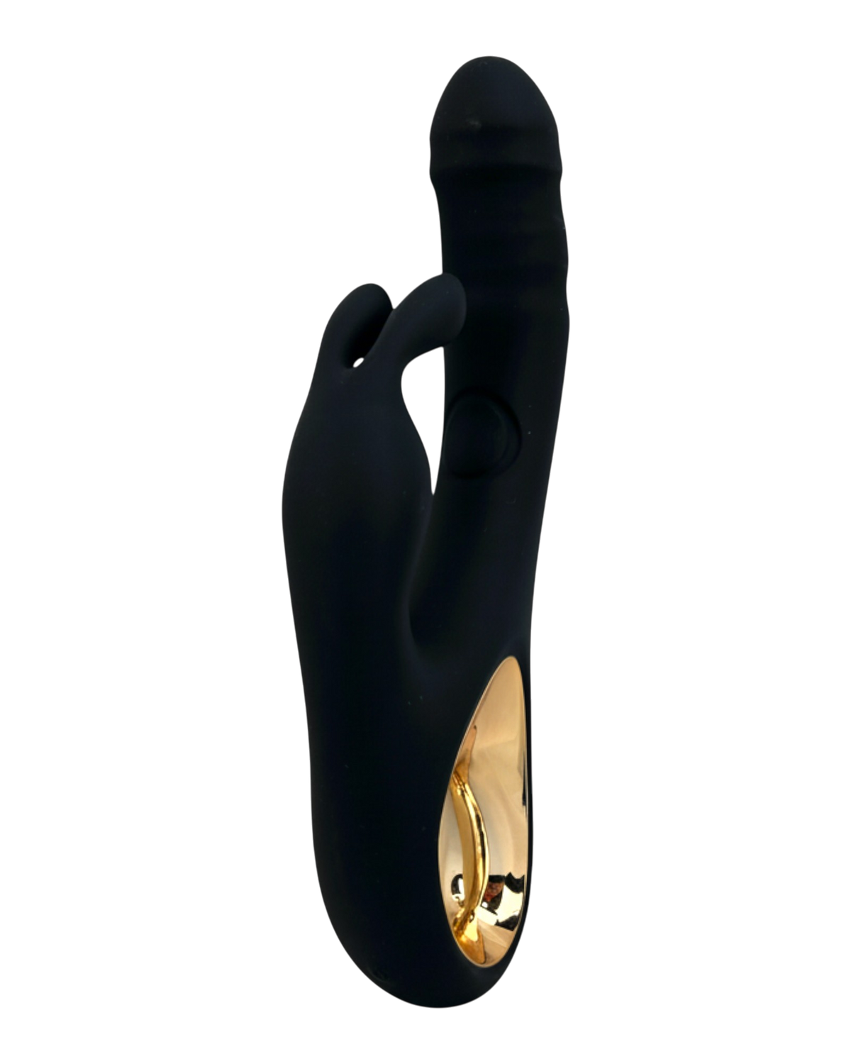 Vibrador Teresa Rabbit con doble motor, pistón para punto G y estimulador de clítoris tipo conejo, diseño elegante Glow & Vibe.