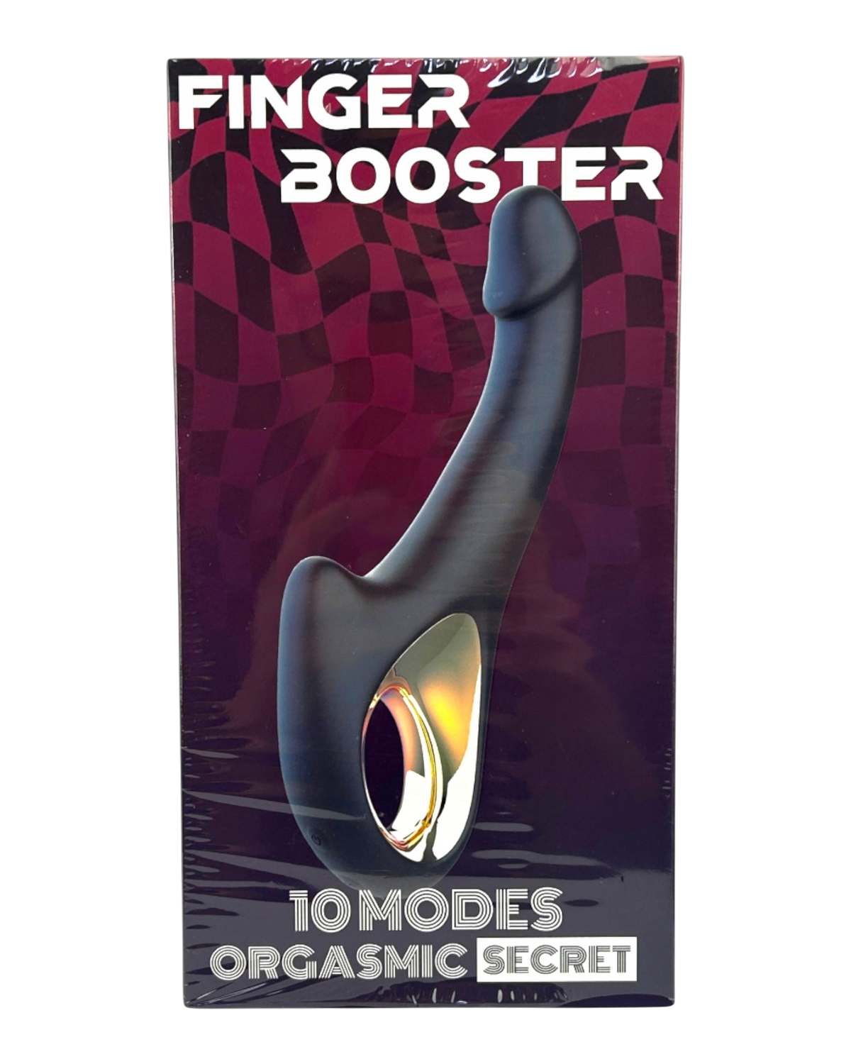 Vibrador Flora Finger de silicón suave con movimiento lateral y estimulador de clítoris de 10 funciones, diseño moderno Glow & Vibe.