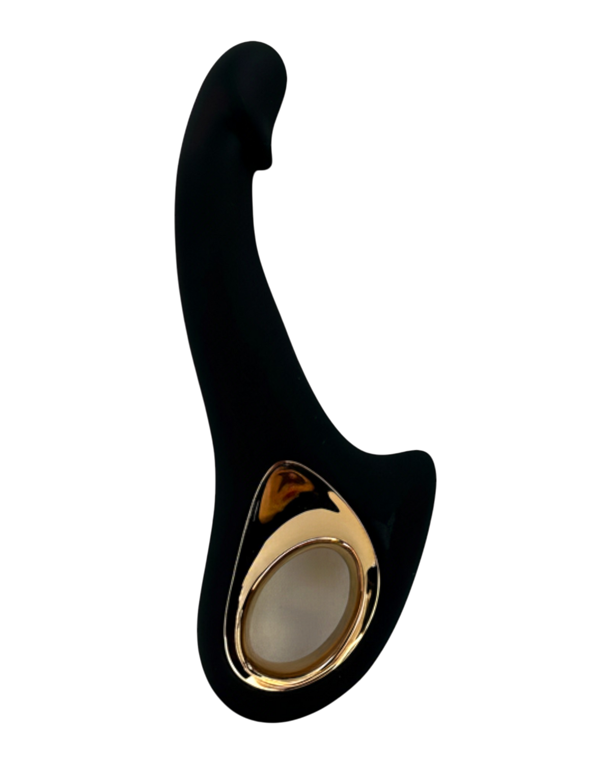 Vibrador Flora Finger de silicón suave con movimiento lateral y estimulador de clítoris de 10 funciones, diseño moderno Glow & Vibe.