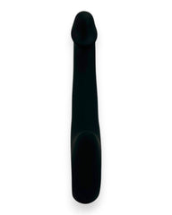 Vibrador Flora Finger de silicón suave con movimiento lateral y estimulador de clítoris de 10 funciones, diseño moderno Glow & Vibe.