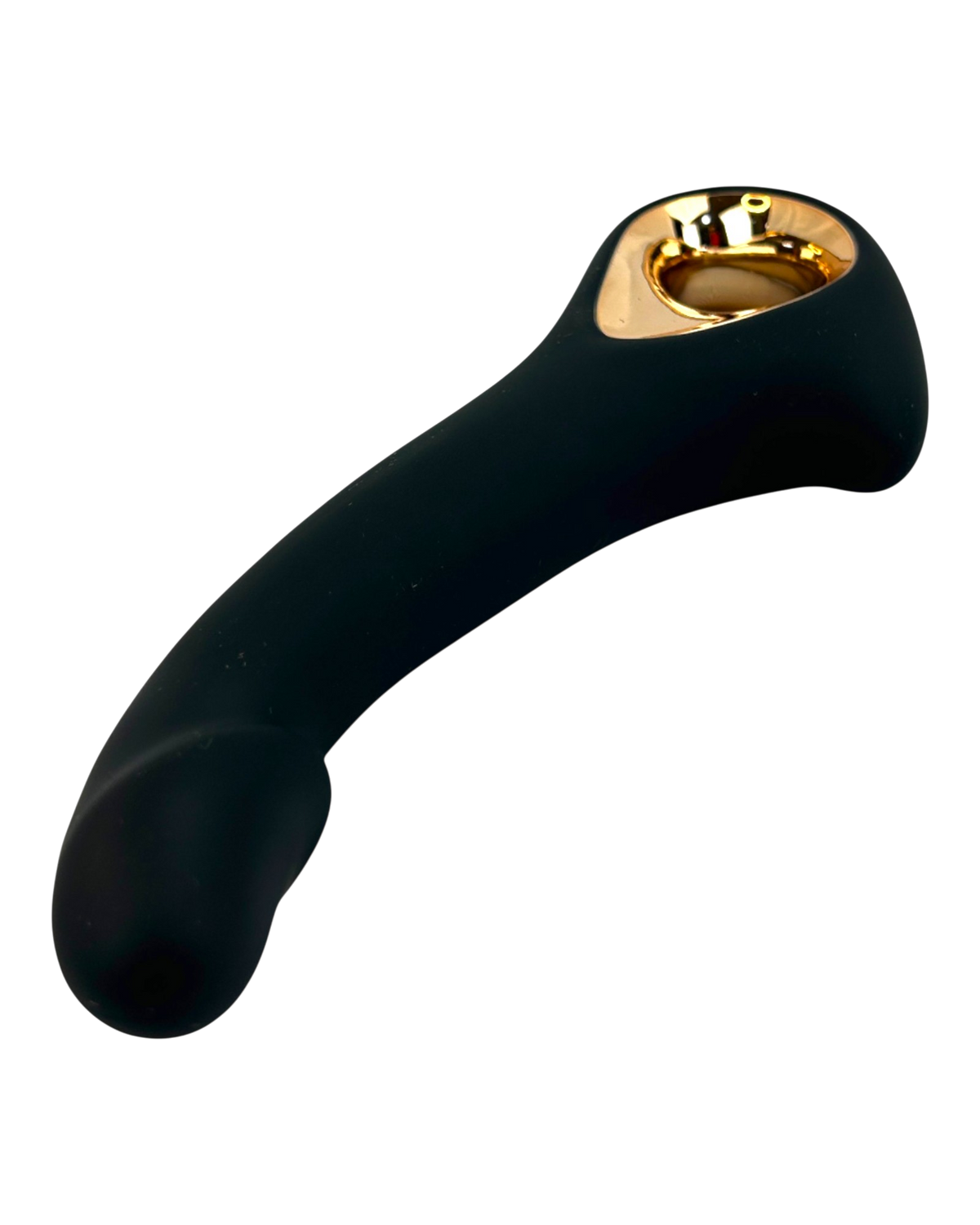 Vibrador Flora Finger de silicón suave con movimiento lateral y estimulador de clítoris de 10 funciones, diseño moderno Glow & Vibe.