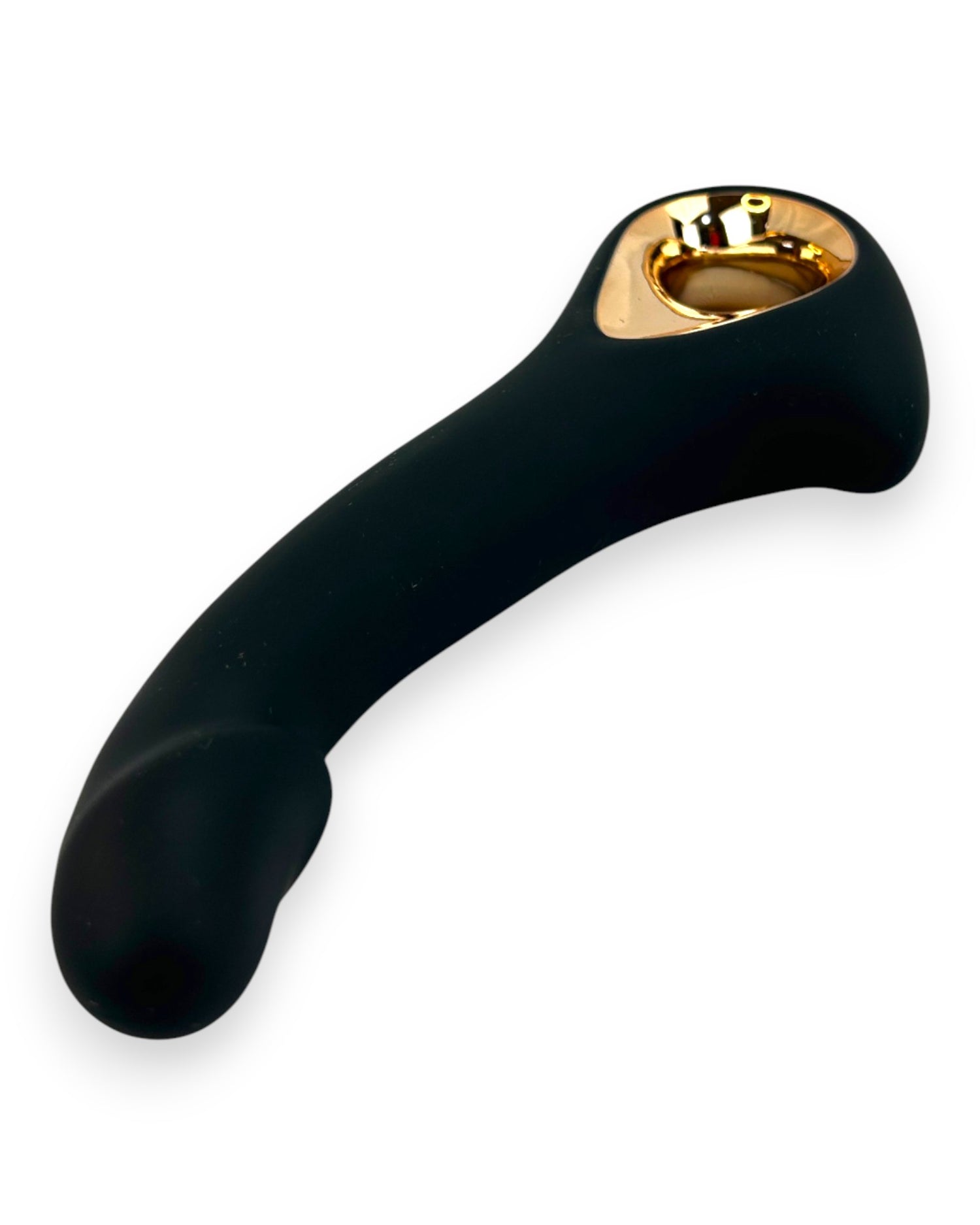 Vibrador Flora Finger de silicón suave con movimiento lateral y estimulador de clítoris de 10 funciones, diseño moderno Glow & Vibe.