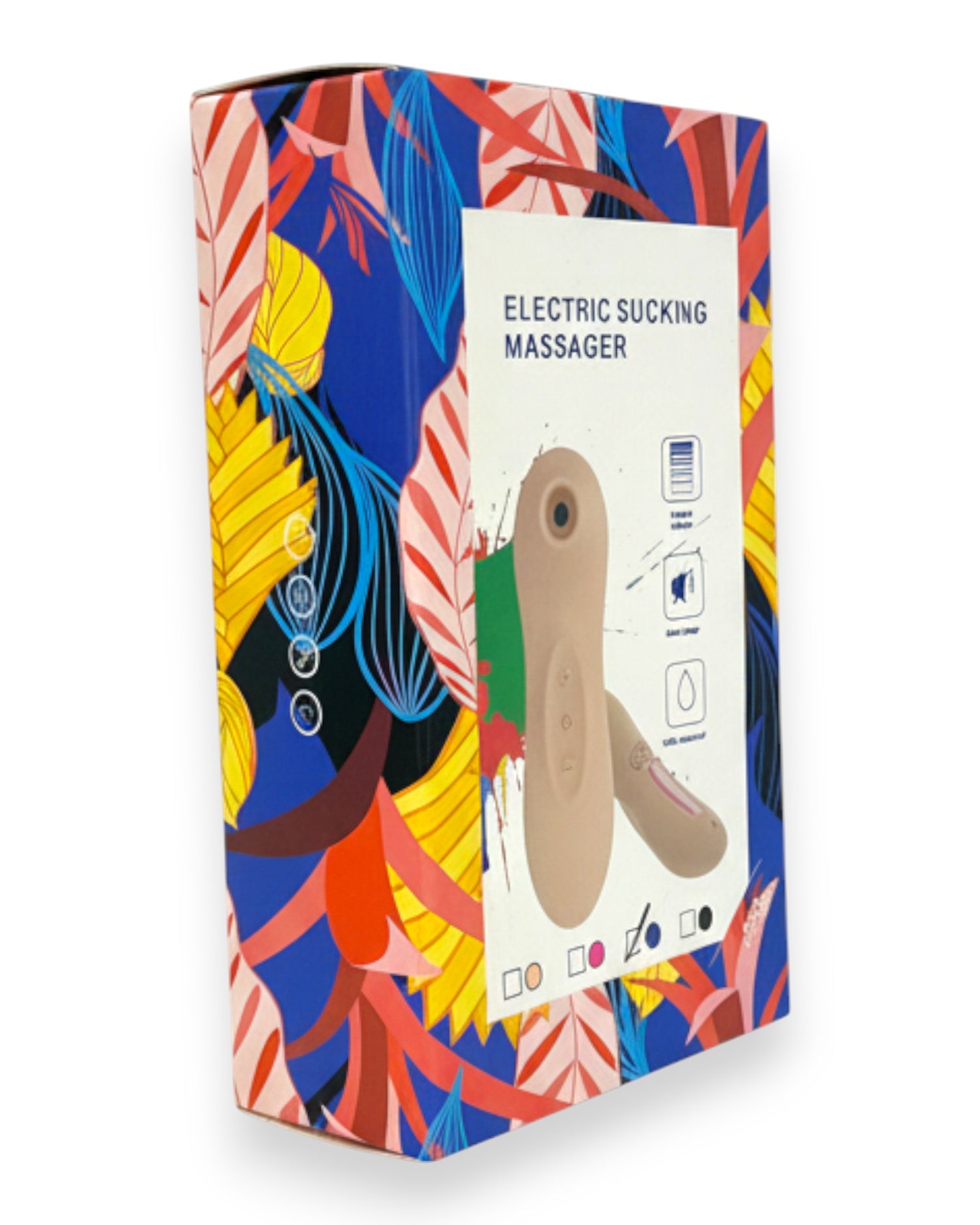Estimulador Electric Sucking con funciones de succión y vibración para clítoris, pezones y penetración, diseño moderno Glow & Vibe.