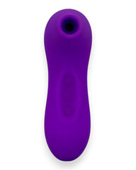 Estimulador Electric Sucking con funciones de succión y vibración para clítoris, pezones y penetración, diseño moderno Glow & Vibe.