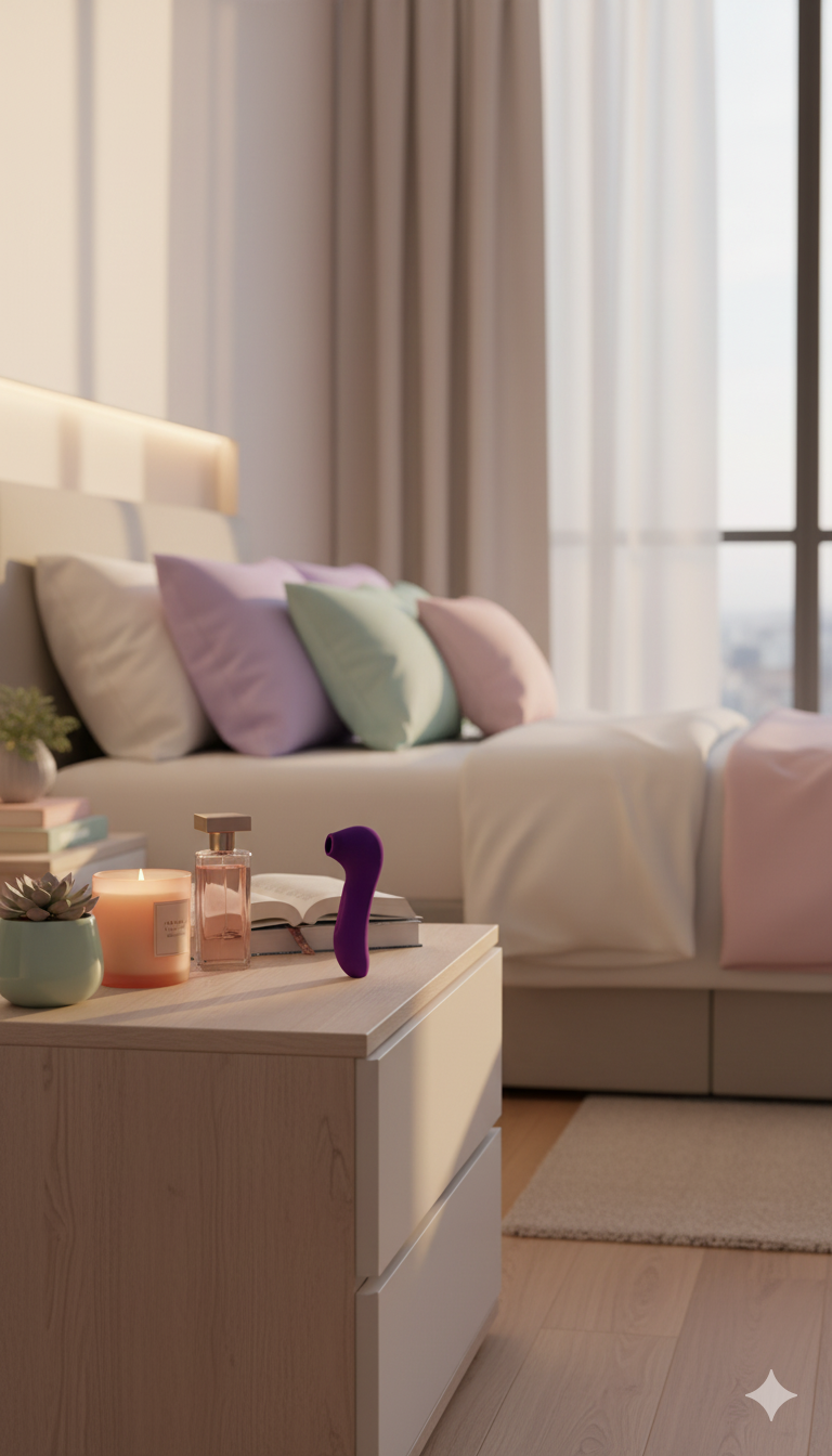 Estimulador Electric Sucking con funciones de succión y vibración para clítoris, pezones y penetración, diseño moderno Glow & Vibe.