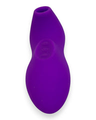 Estimulador Electric Sucking con funciones de succión y vibración para clítoris, pezones y penetración, diseño moderno Glow & Vibe.