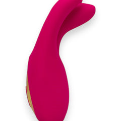 Vibrador Crazy Finger con movimiento lateral potente, 10 vibraciones y aleteos, diseño innovador Glow & Vibe.