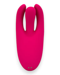 Vibrador Crazy Finger con movimiento lateral potente, 10 vibraciones y aleteos, diseño innovador Glow & Vibe.