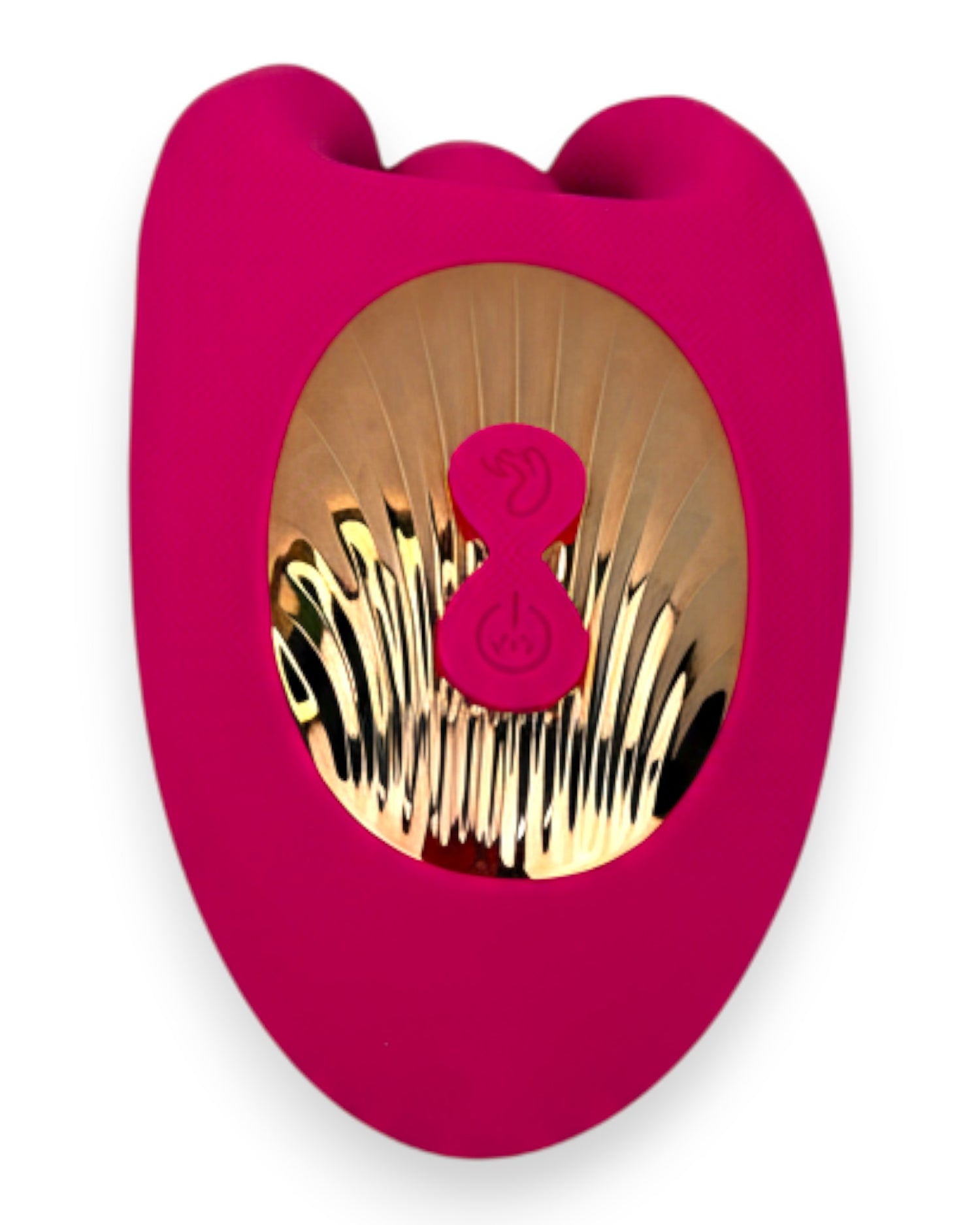 Vibrador Crazy Finger con movimiento lateral potente, 10 vibraciones y aleteos, diseño innovador Glow & Vibe.