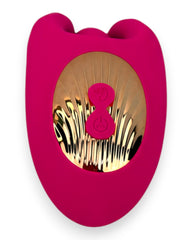 Vibrador Crazy Finger con movimiento lateral potente, 10 vibraciones y aleteos, diseño innovador Glow & Vibe.