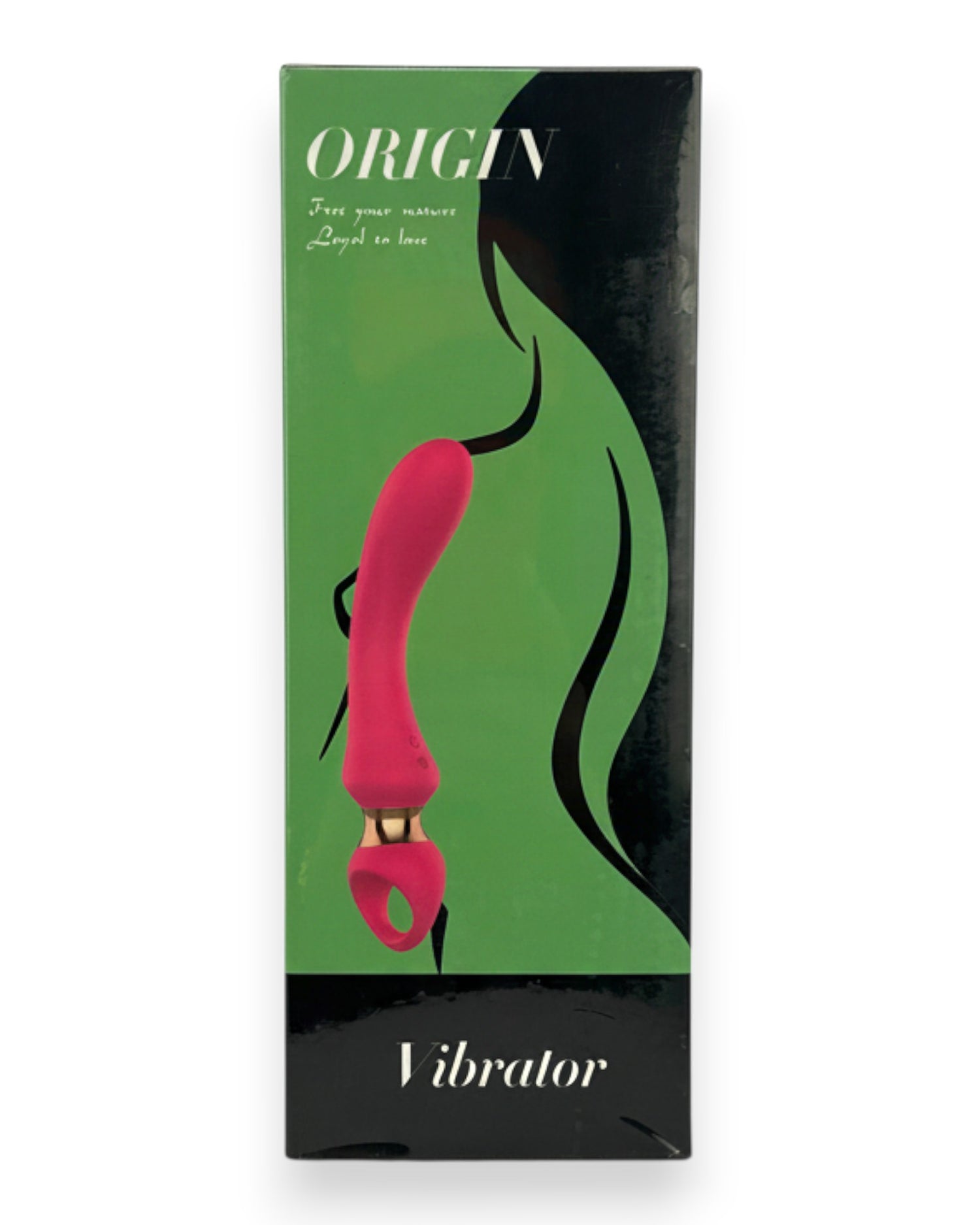 Vibrador Origin Bliss con 10 funciones y diseño elegante para estimulación del punto G, Glow & Vibe vibrador sensual y versátil.